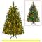 4.5ft. Pre-Lit Colorado Pine Artificial Christmas Tree, Dual Function LED Lights